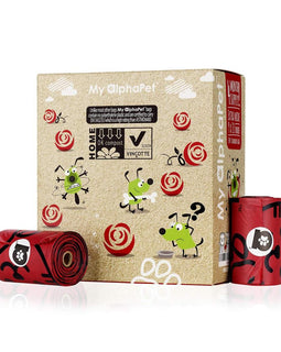 My Alphapet Dog Poop Bags Refill Rolls
