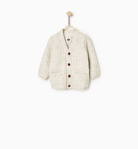 Knit Cardigan With Pockets