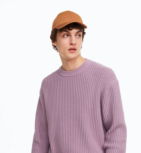 Relaxed Fit Rib-knit Sweater